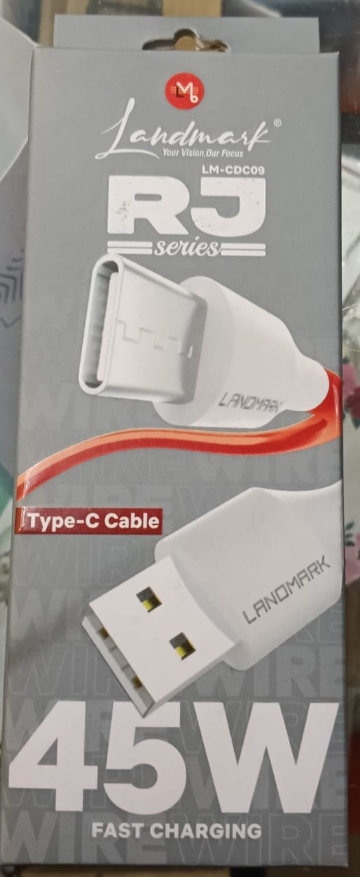 RJ SERIES 45W TYPE-C CABLE