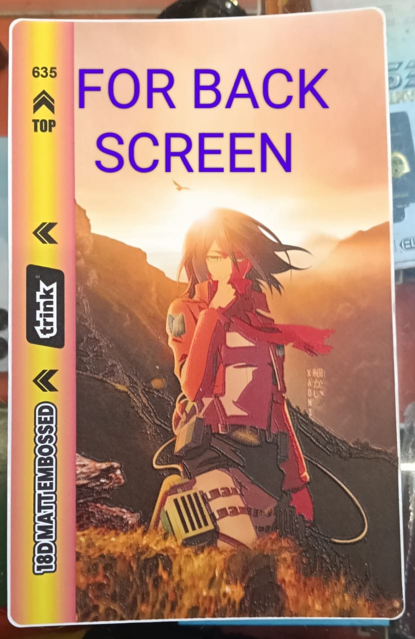 MOBILE BACK SCREEN