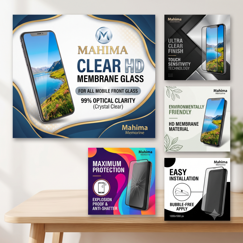 CLEAR HD Membren Glass